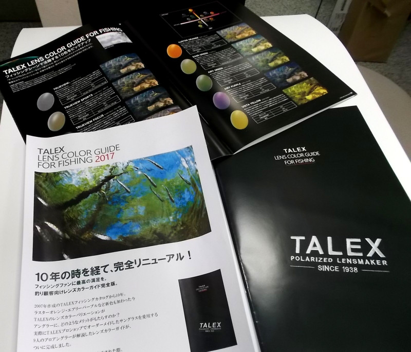 ＴＡＬＥＸ ＬＥＮＺ ＣＯＬＯＲ ＧＵＩＤＥ ＦＯＲ ＦＩＳＨＩＮＧ